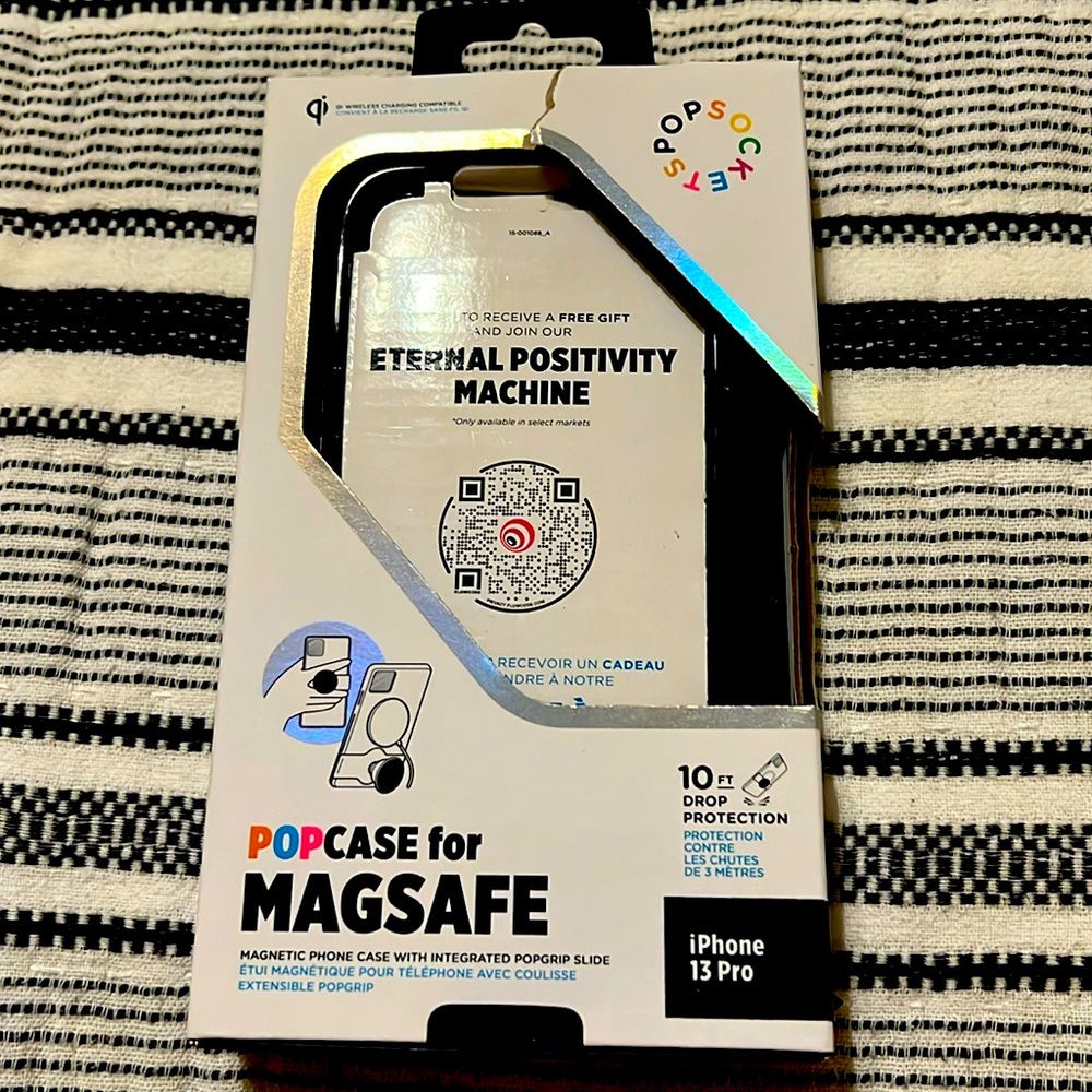 PopSockets: iPhone 13 Pro Case for MagSafe with Phone Grip and Slide, Phone Case
